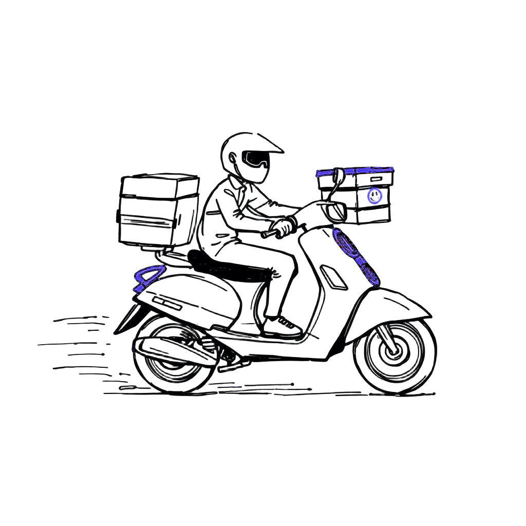 Your delivery customers aren't yours