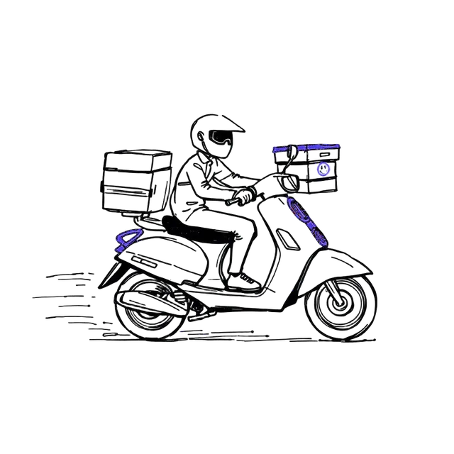 Your delivery customers aren't yours